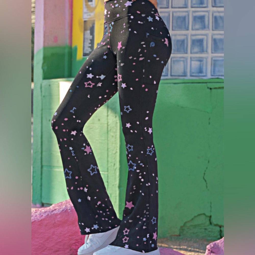 Pop fit flare legging